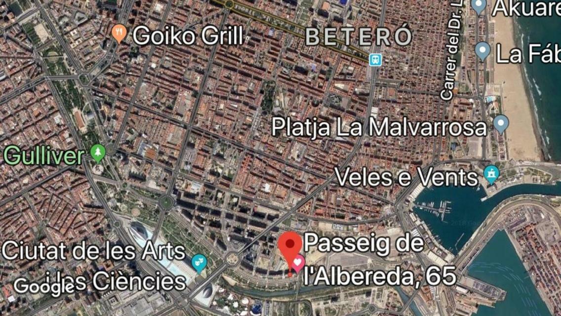 ולנסיה Apto En Ciudad De Las Ciencias Y Cerca Playa מראה חיצוני תמונה